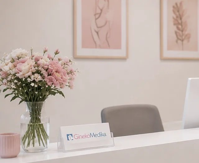 Recepcija ginekološke ordinacije GinekoMedika u Beogradu
