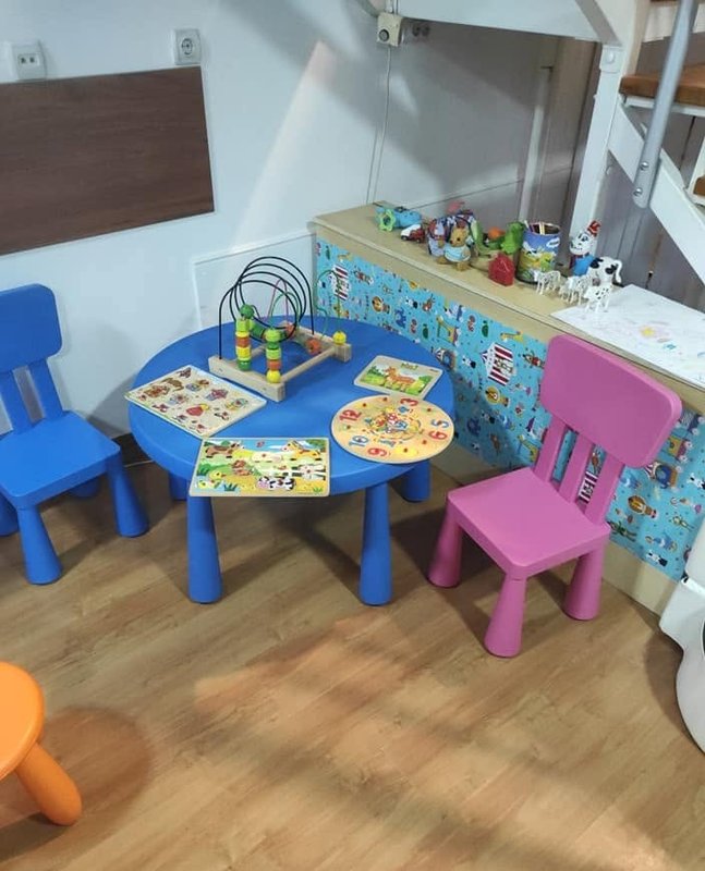 Dečji kutak za igru u čekaonici Poliklinike Ped Medik